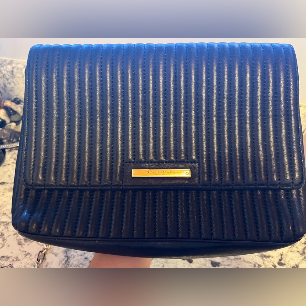 Donna Karan Black Leather Bag